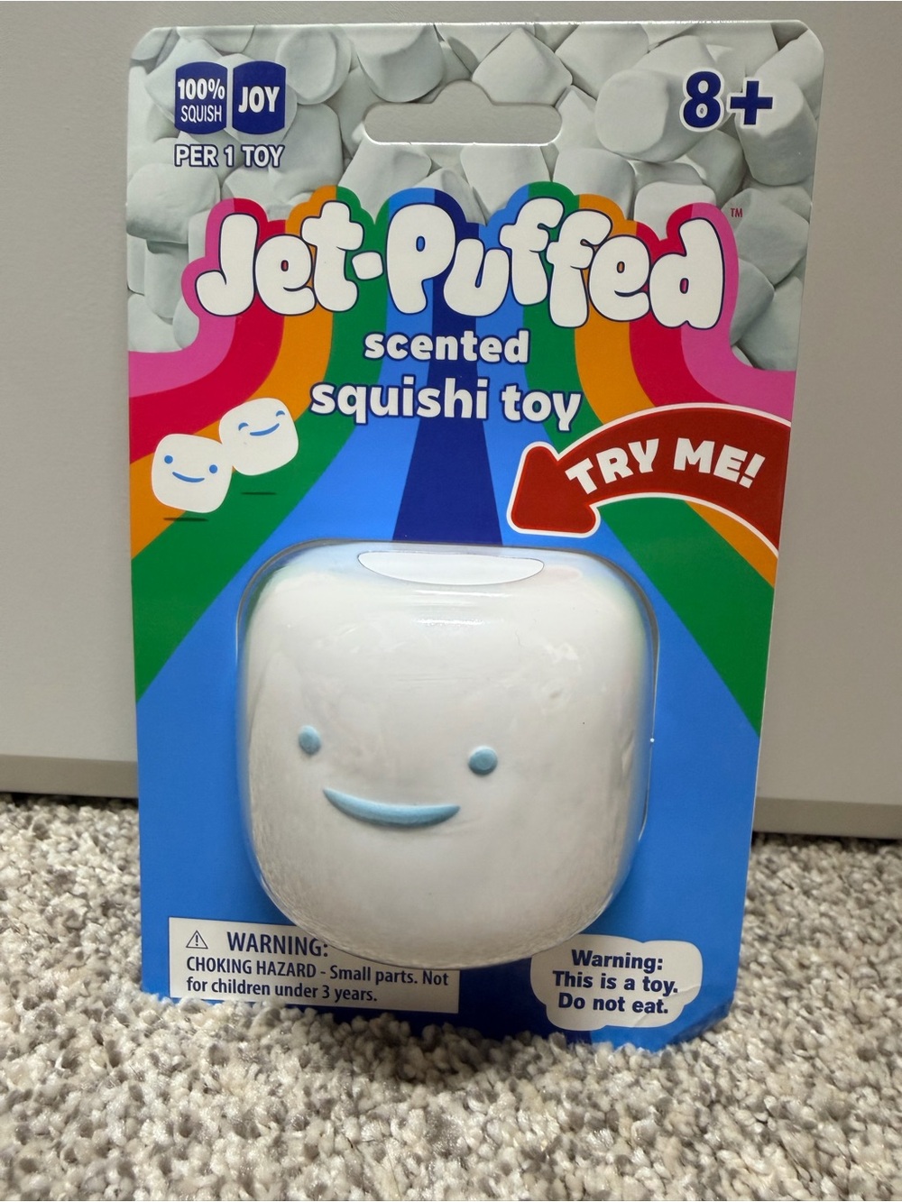 Jet-Puffed Scented Marshmallow squishy